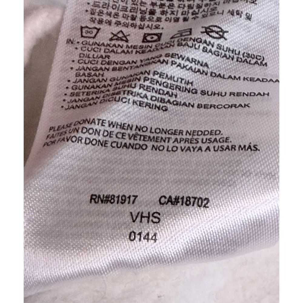 Nike Girls Gray Pullover Hoodie Size 6 Long Sleeve Graphic Print Logo - Picture 8 of 10